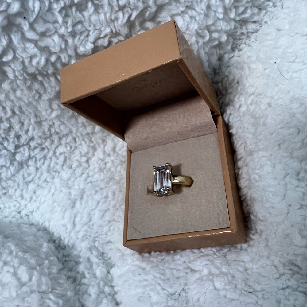 The Outstanding Solitaire Cz Ring - image 2